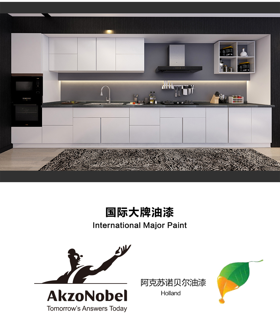 星空梵高定制櫥柜 現(xiàn)代簡約整體定制櫥柜 石英石臺面定制櫥柜 雙飾面-顆?？酒?10定制櫥柜