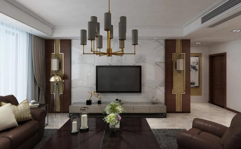 新中式裝修風格,楓丹名邸