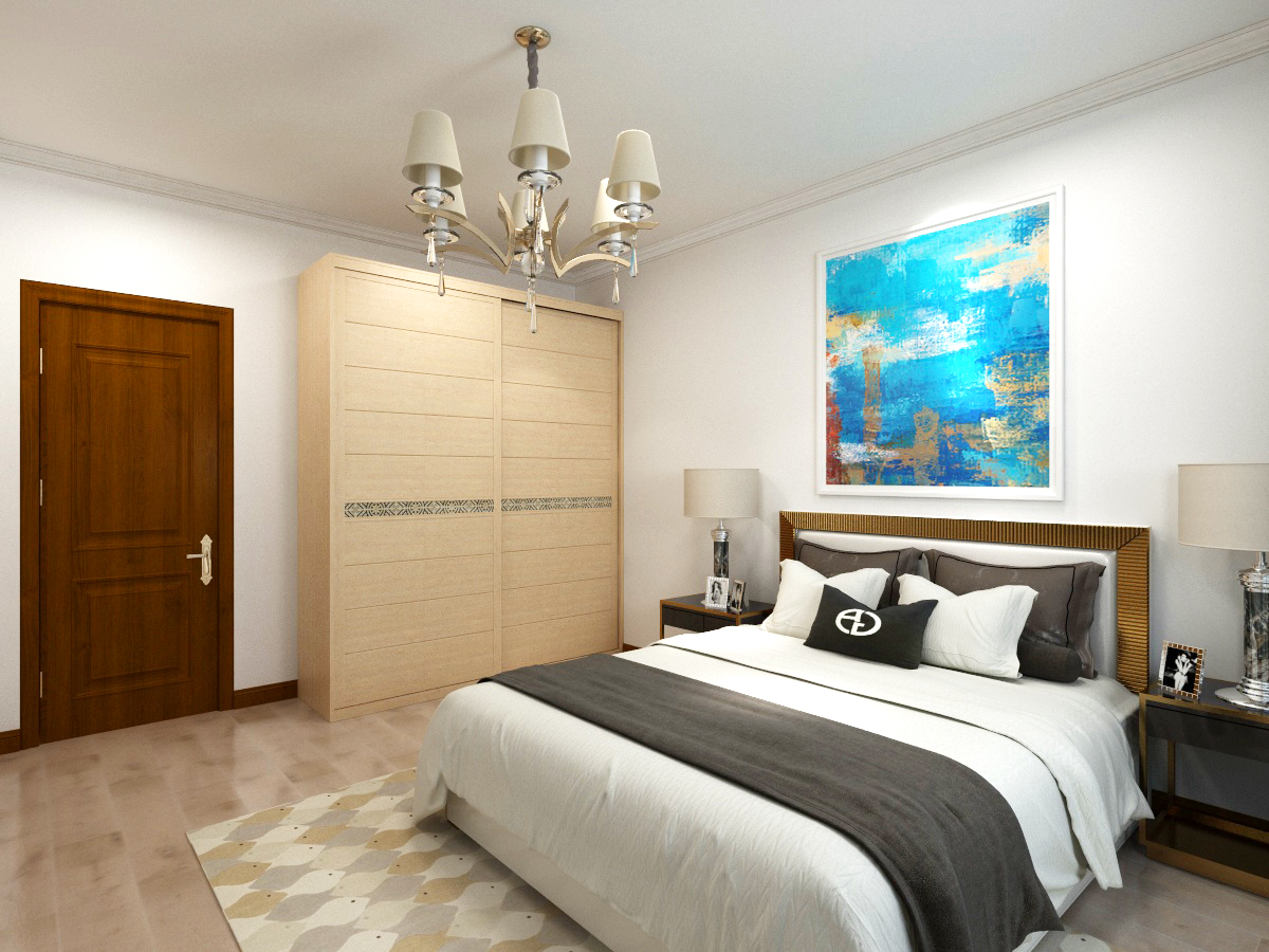 淡遠(yuǎn)裝飾臥室