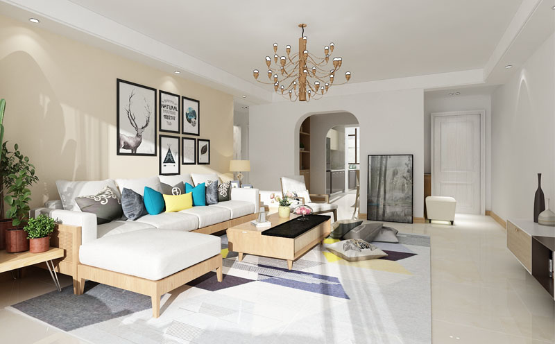 遼陽裝修公司淺談客廳裝修效果圖簡約風(fēng)格