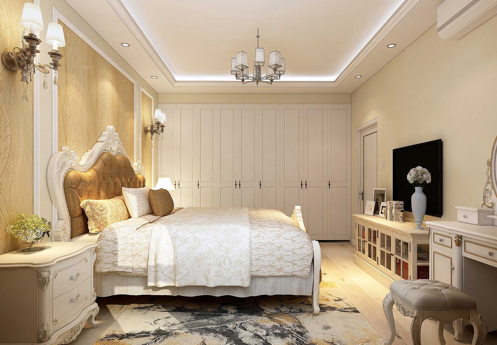 遼陽裝飾公司 簡(jiǎn)歐式別墅裝修效果圖賞析