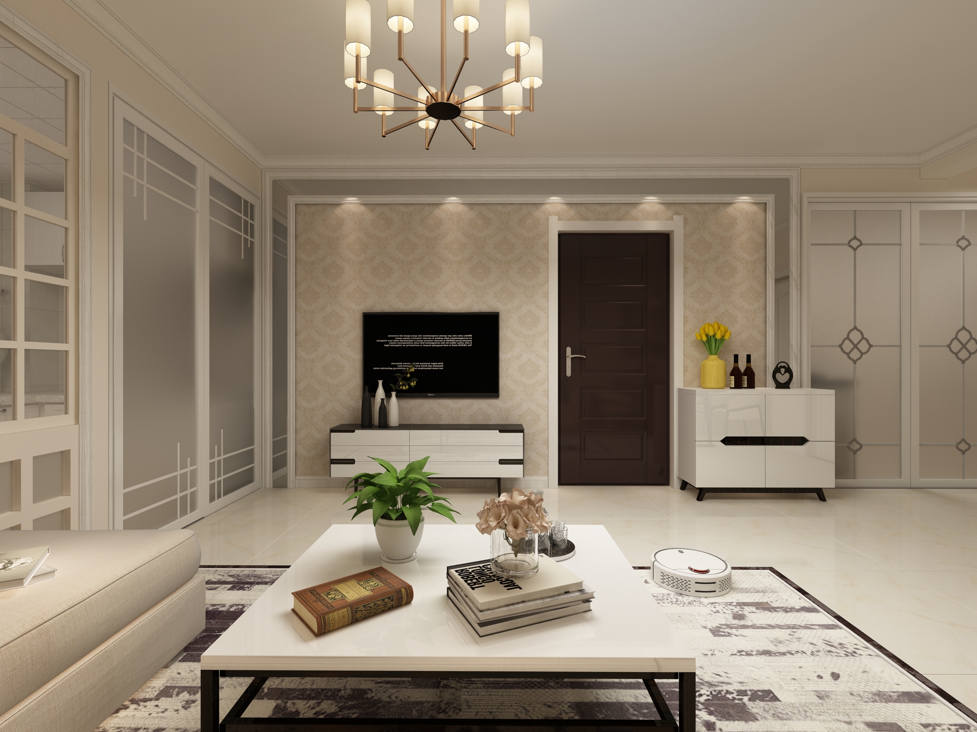 遼陽(yáng)簡(jiǎn)約風(fēng)格裝修案例賞析