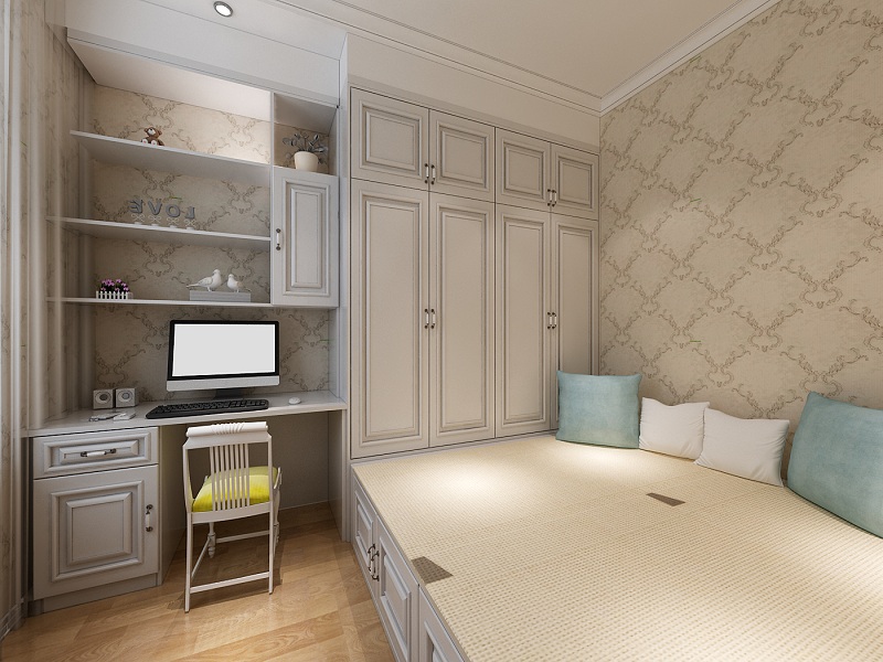 遼陽簡歐式裝修效果案例賞析