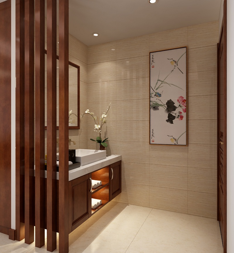 遼陽中式現(xiàn)代風裝修效果