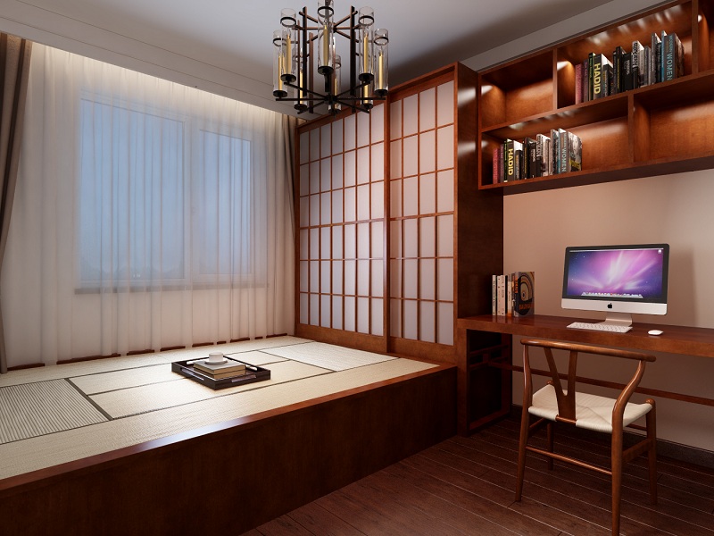 遼陽中式現(xiàn)代風裝修效果