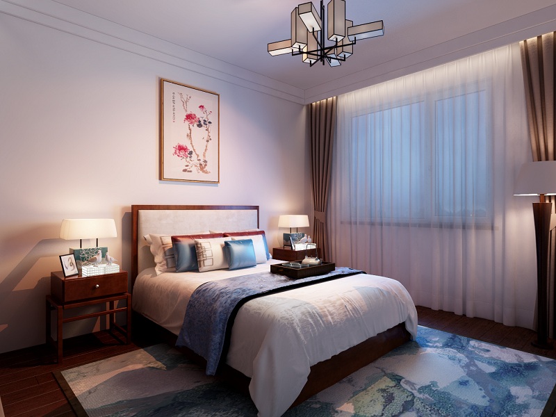 遼陽中式現(xiàn)代風裝修效果