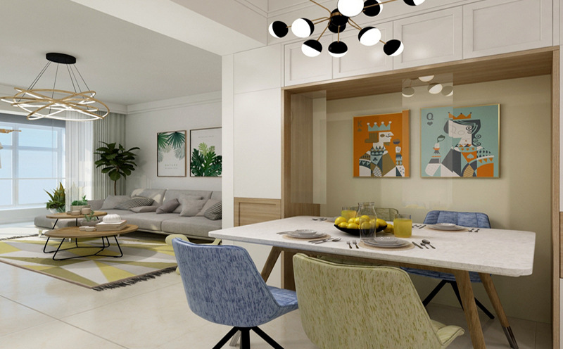 遼陽現(xiàn)代簡(jiǎn)約風(fēng)裝修裝飾案例欣賞