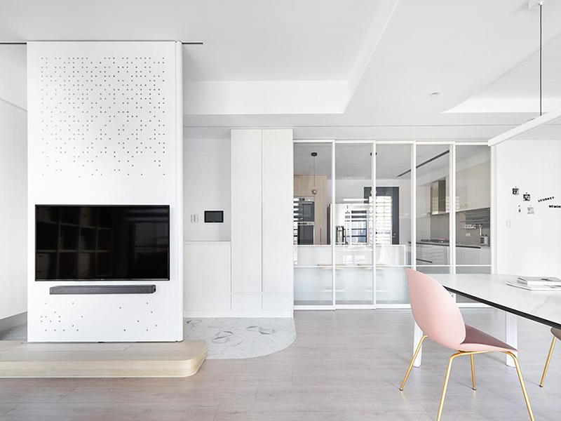 這才是遼陽(yáng)大平層裝修應(yīng)有的空間感！看耗時(shí)一年半裝修的家，大氣極了