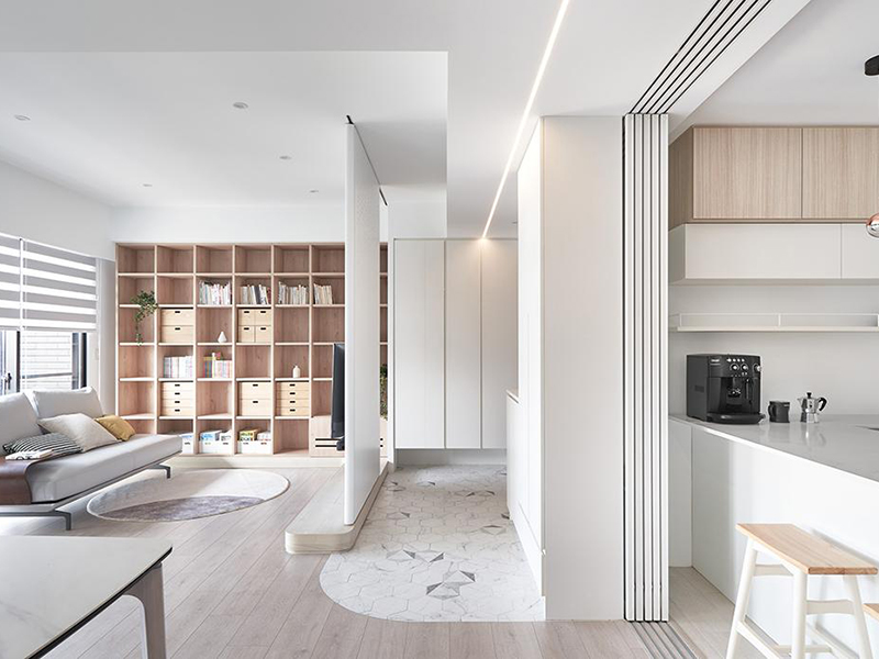 這才是遼陽(yáng)大平層裝修應(yīng)有的空間感！看耗時(shí)一年半裝修的家，大氣極了